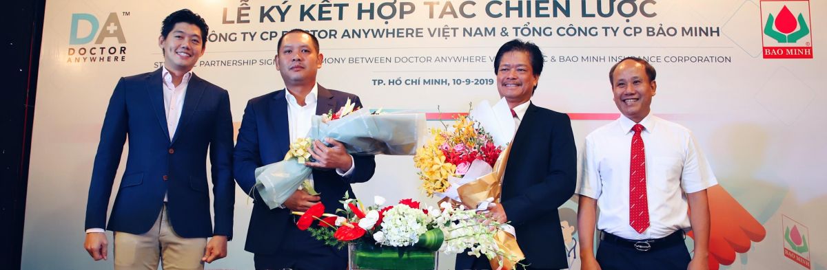 Doctor Anywhere has partnered with Bao Minh Insurance to launch the most comprehensive digital healthcare service in Vietnam.